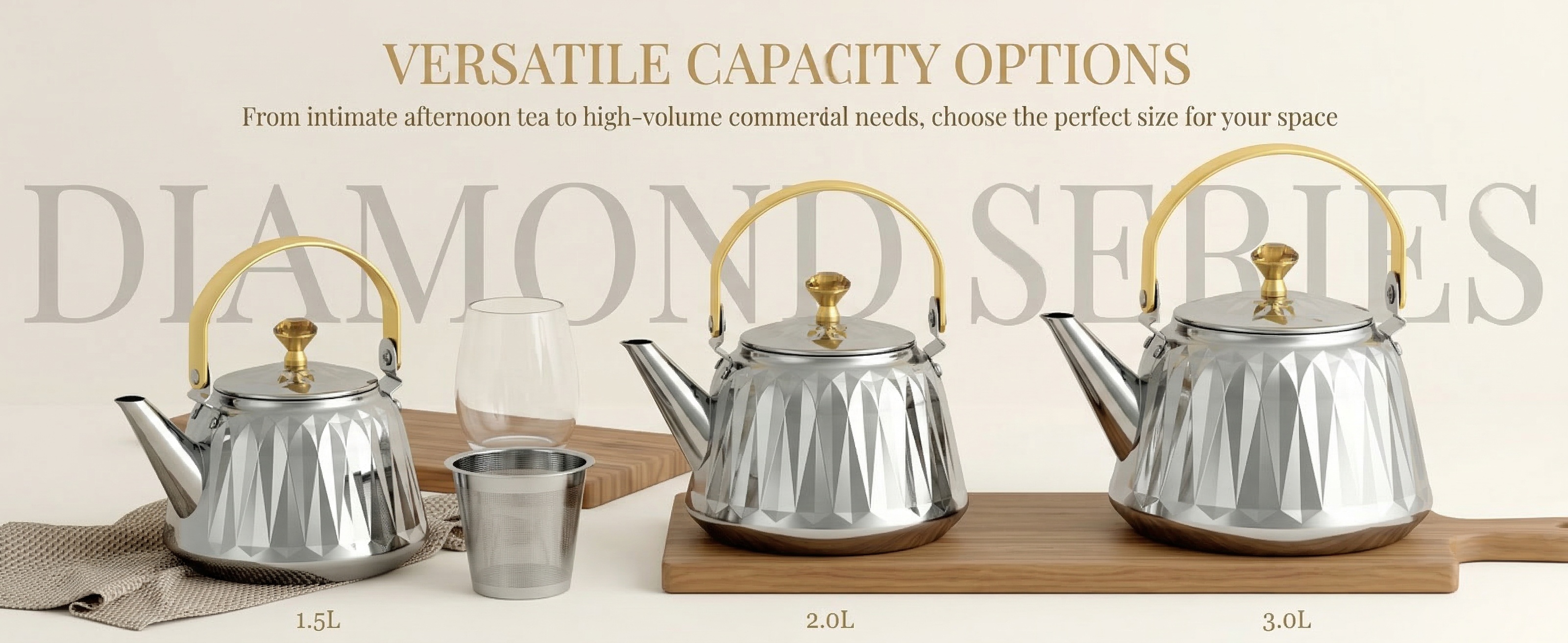 Zoombo kettle JZ stainless steel body and spout detail image 4